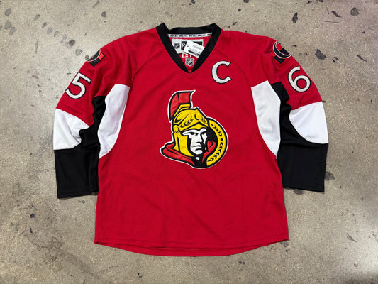 Reebok Ottawa Senator Karlsson #65 Authentic Jersey Size 52