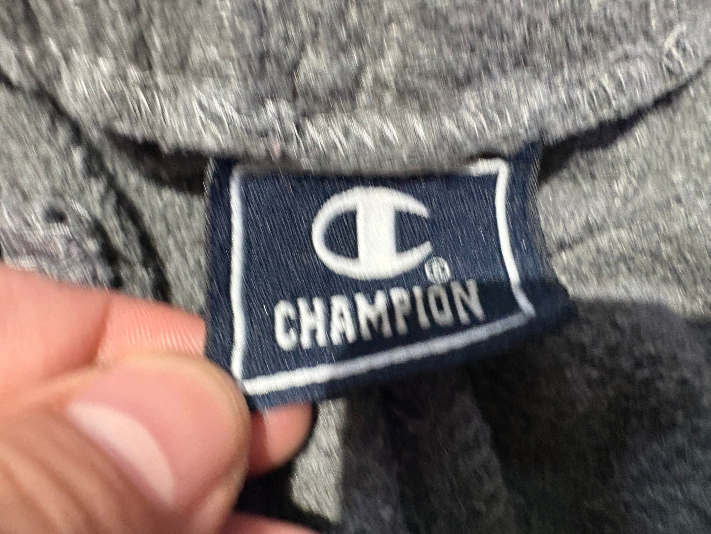 Champion Fleece Sweatpants - Grey Size Medium