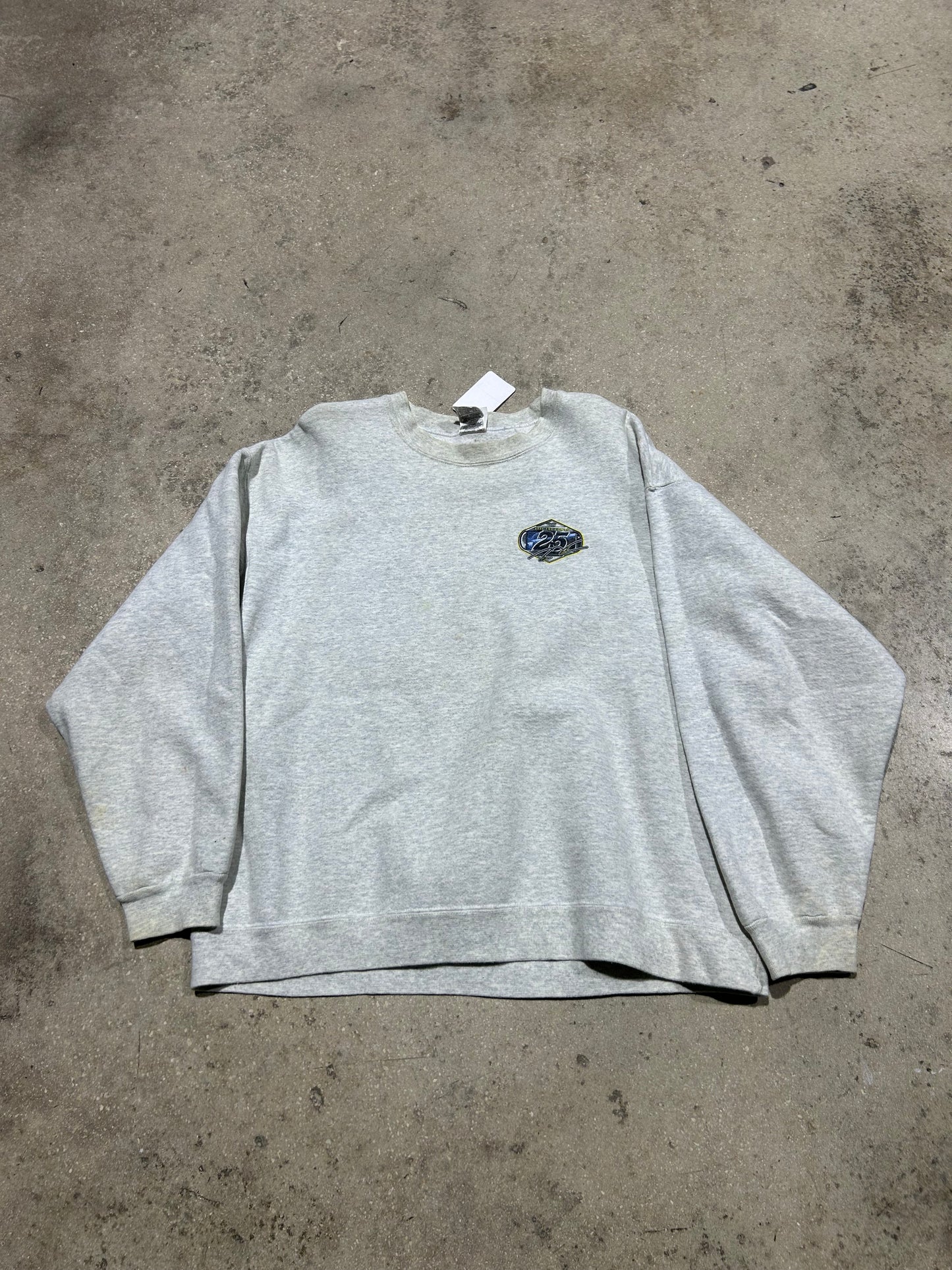 2005 Vickers #25 Nascar Crewneck - White Size XL