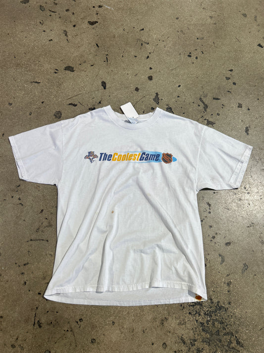Florida Panthers Coolest Game Tee - White Size Large