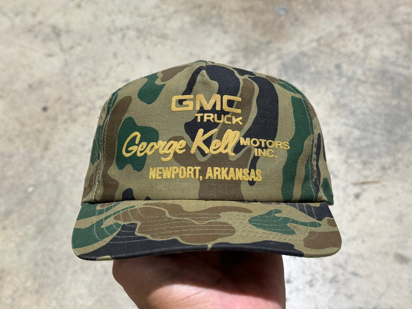 George Kell Motors GMC Truck Camo Snapback