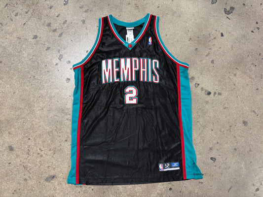 2003 Reebok Memphis Grizzlies #2 Williams Authentic Jersey Size 52/XXL