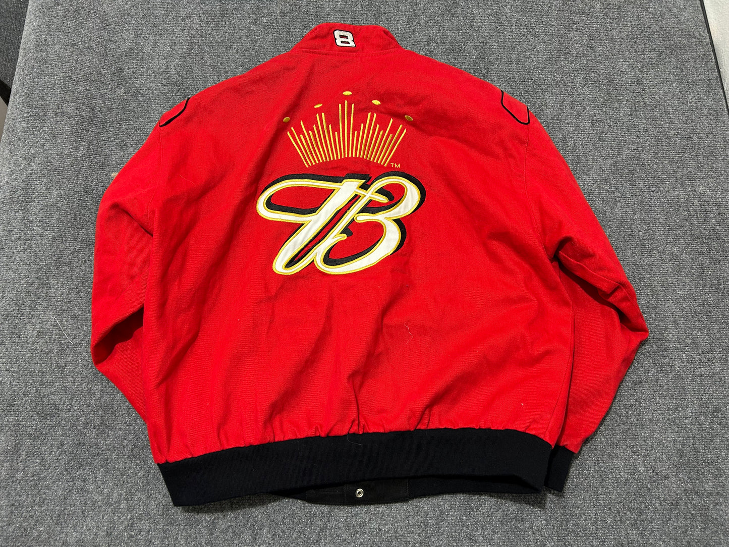 JH Design Budweiser Nascar Jacket - Red Size XL