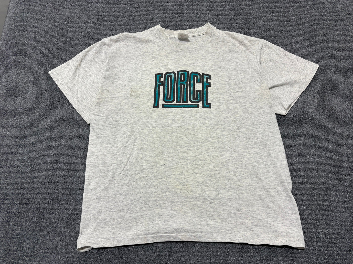 Nike Force Logo Tee - Grey Size Large