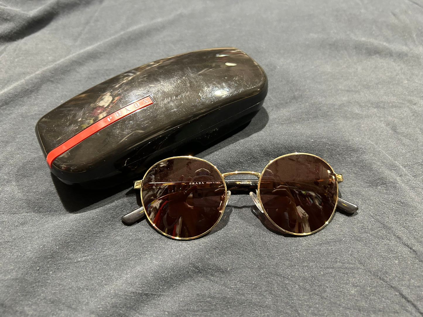 Prada W/ Case VPR52X 51 Glasses - Tortoise/Brown