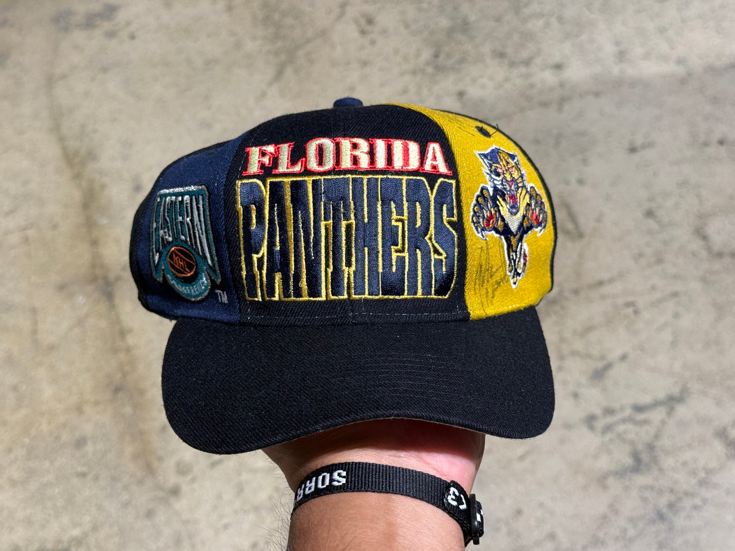 Drew Pearson Florida Panthers Multi Panel Snapback Hat