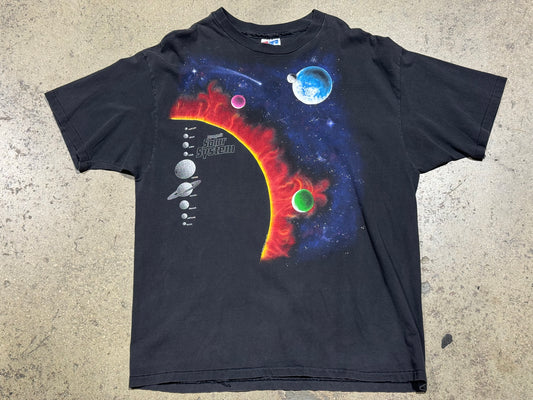 Dynamic Solar System Tee - Black Size XL