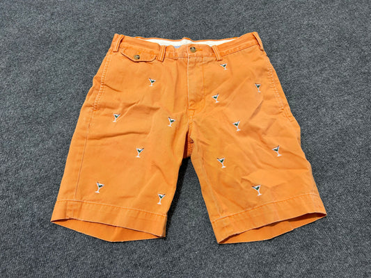 Polo Ralph Lauren Martini Shorts - Orange Size 30
