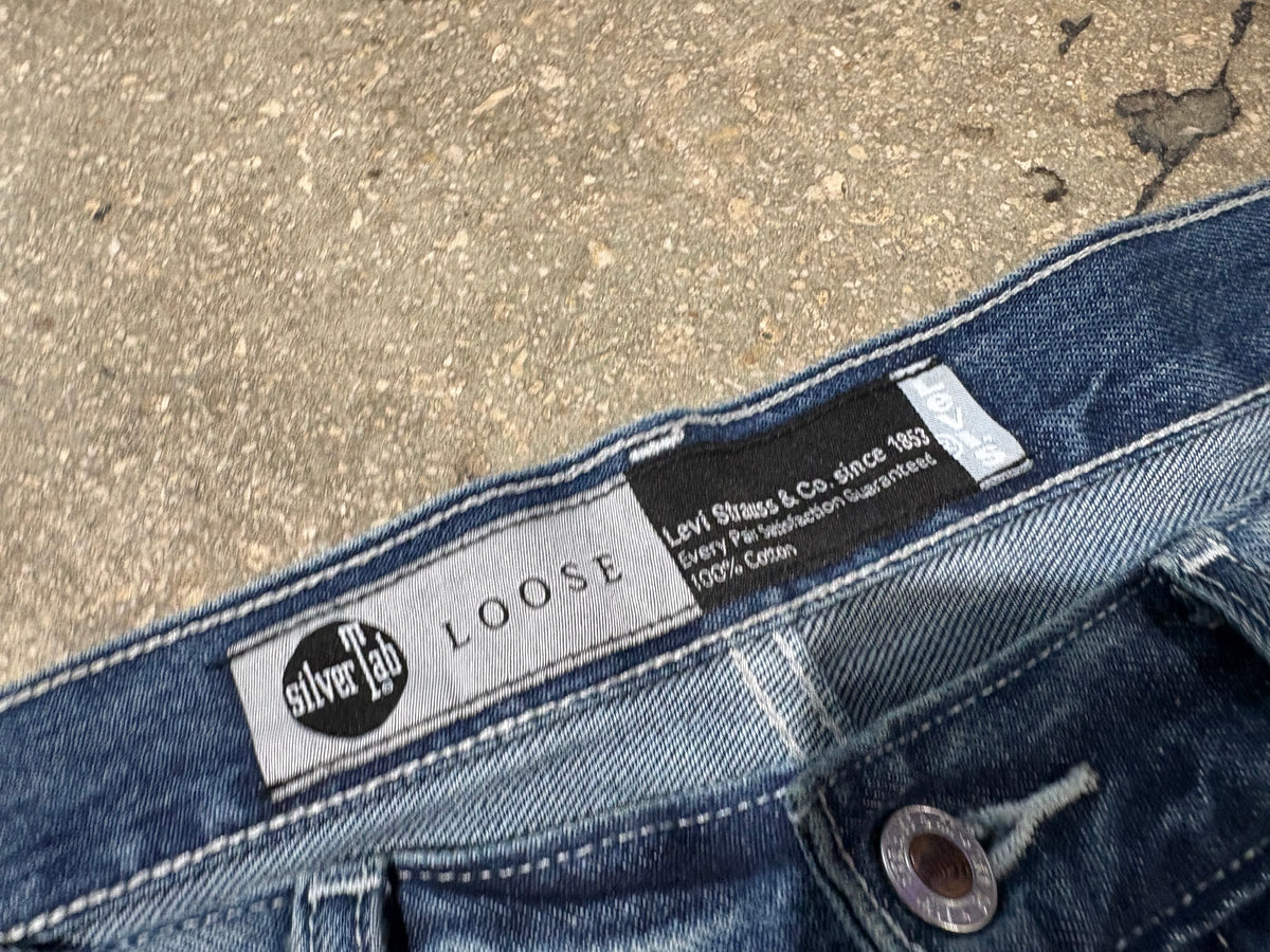 Levis Silver tab Denim Jeans - Blue Size 35 x 32