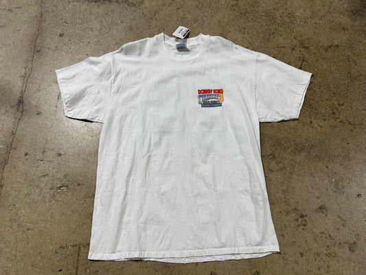 1996 Donkey Kong Country 3: Dixie Kong's Double Trouble Tee - White Size XL
