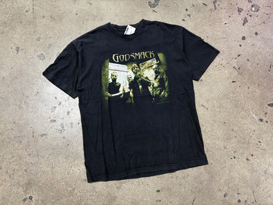 2000 Godsmack Band Members Tee - Black Size XL