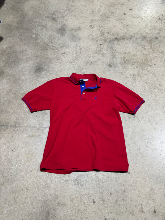 Playboy Polo Shirt - Red Size Large