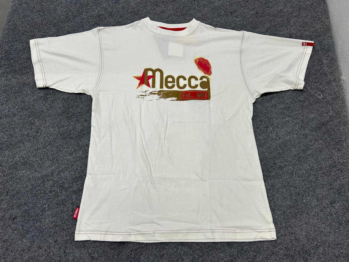 Mecca Est. 1984 Shirt - White Size Large