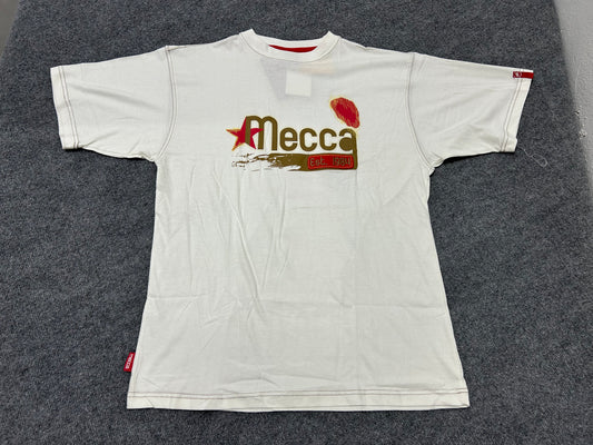 Mecca Est. 1984 Shirt - White Size Large