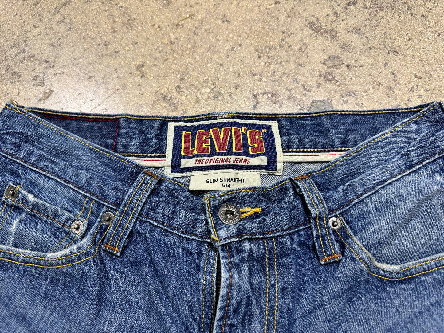 Levi 514 Jeans - Denim Size W30xL32