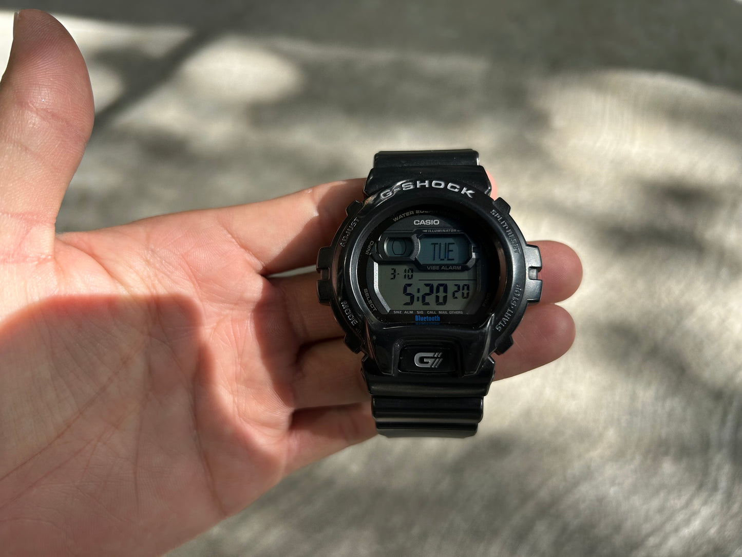 Regular G Shock - Glossy Black