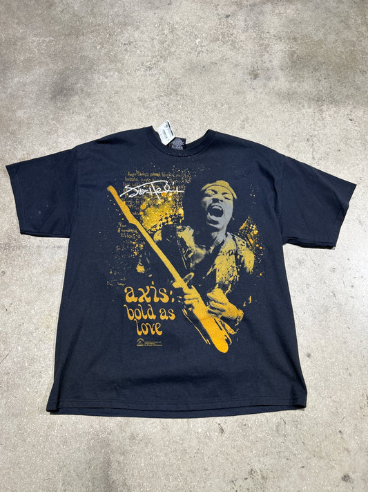 2008 Jimi Hendrix Axis Bold As Love Tee - Black Xl