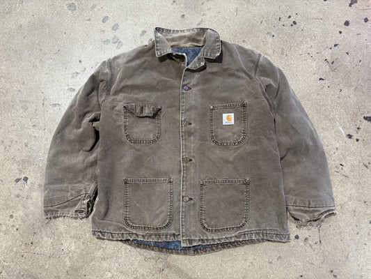 Carhartt Sierra Jacket - Faded Brown Size Large