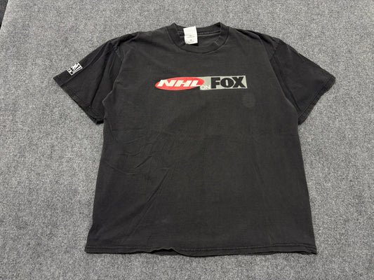 NHL on Fox Tee - Black Size XL