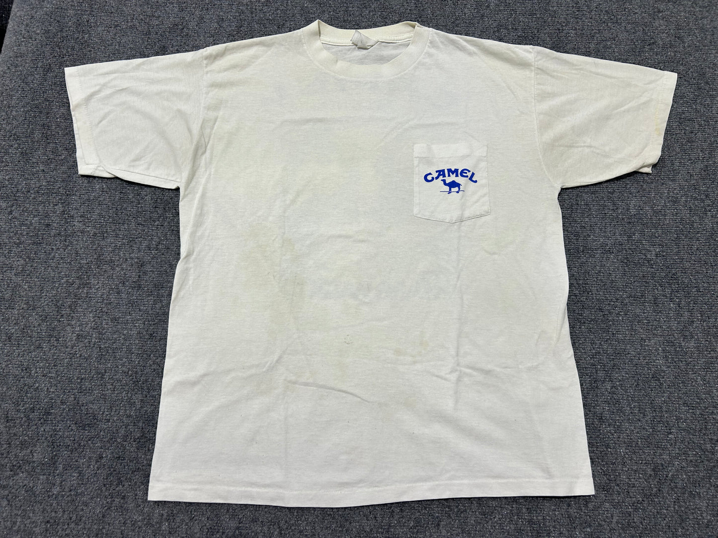 Camel Presents The Hardpack Pocket Tee - White size XL