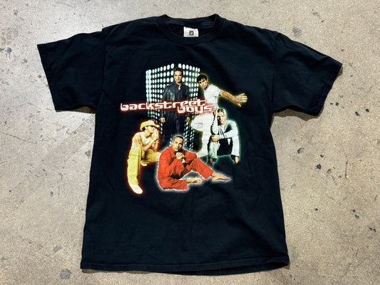 2000 Backstreet Boys Tee - Black Size Large
