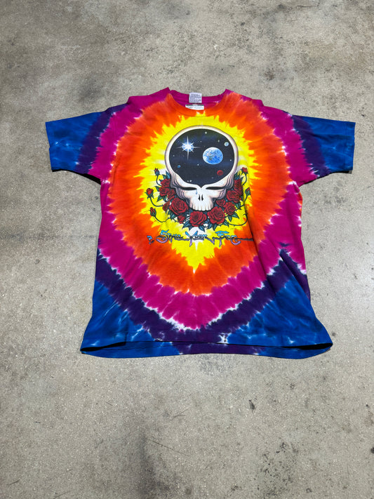 1992 Grateful Dead Space Your Face Tee - Tie Dye Size XL