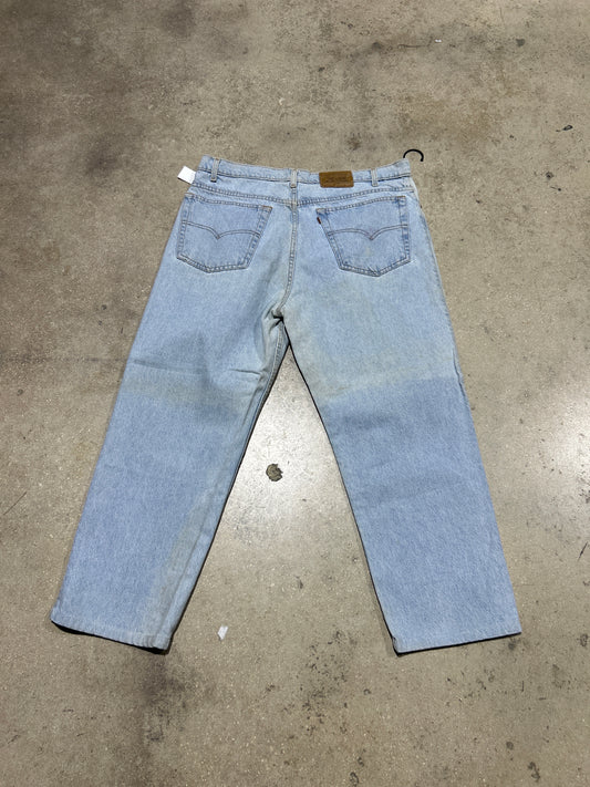 80s Levis Gold Tab Denim - Light Wash Size 40x30