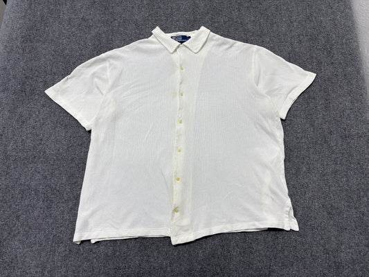 Ralph Lauren Beachy Button Down - White size Large