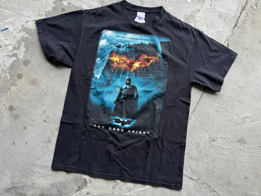 The Dark Knight Movie Cover Tee - Black Size Large