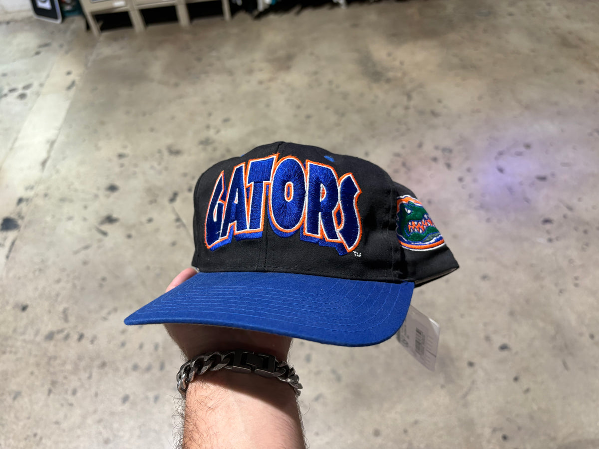 Florida Gators 3D Spell Out Snapback Hat - Black / Blue