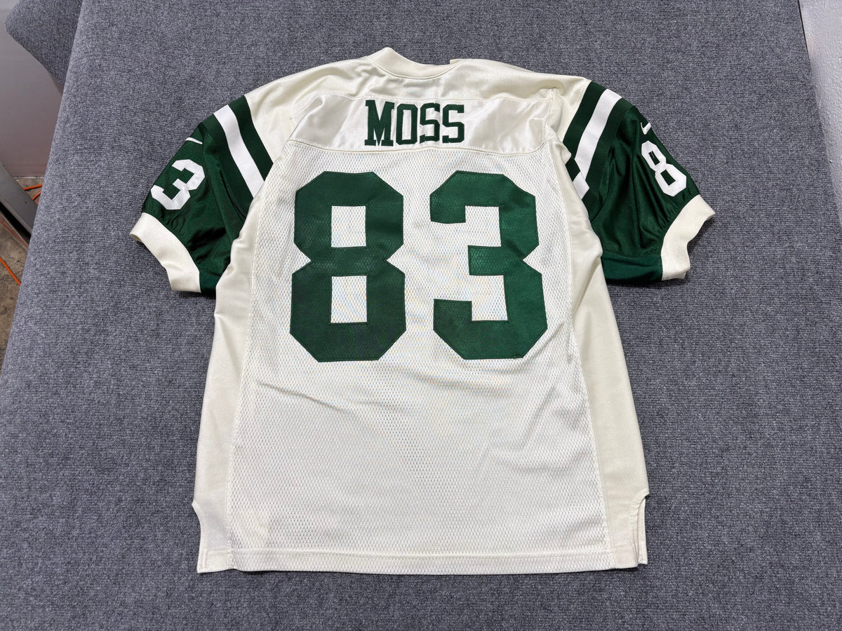 Nike New York Jets #83 Moss Jersey - White Size 48/XL