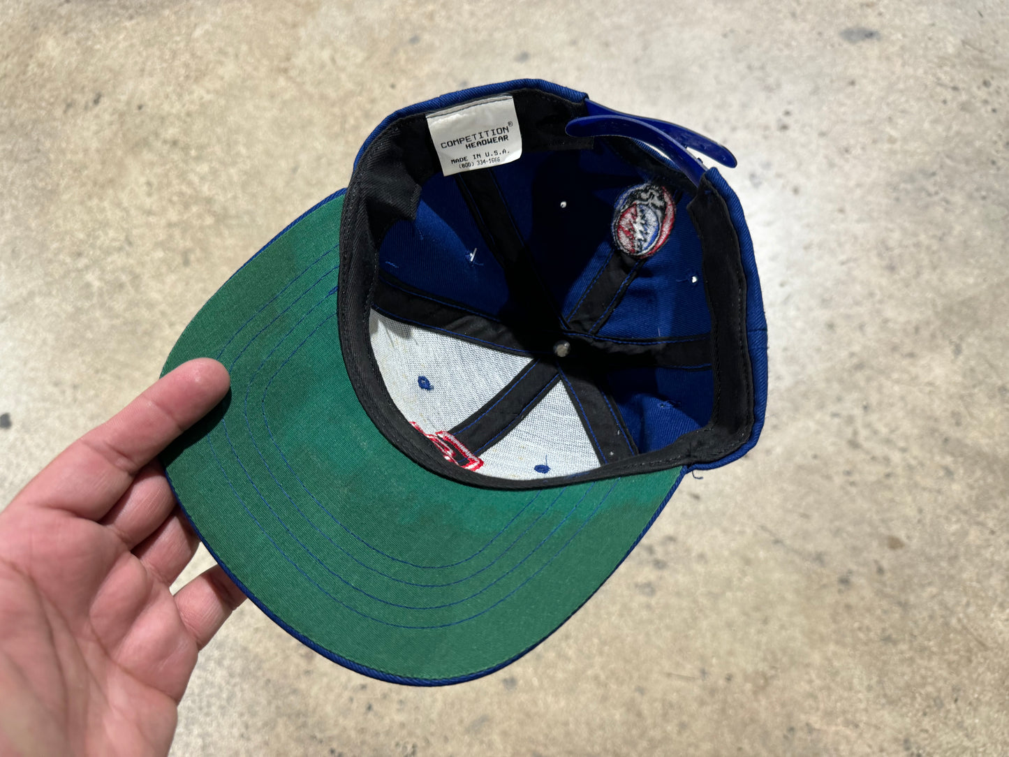 Competitor Grateful Dead Snapback - Blue