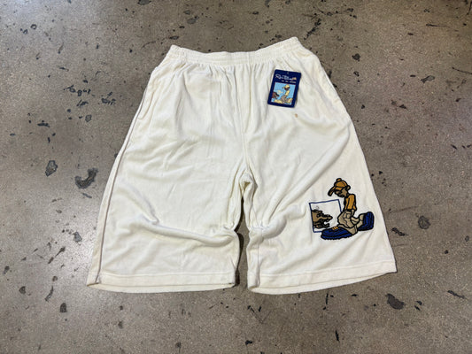 Raw Blue Cartoon Shorts - White Size 38