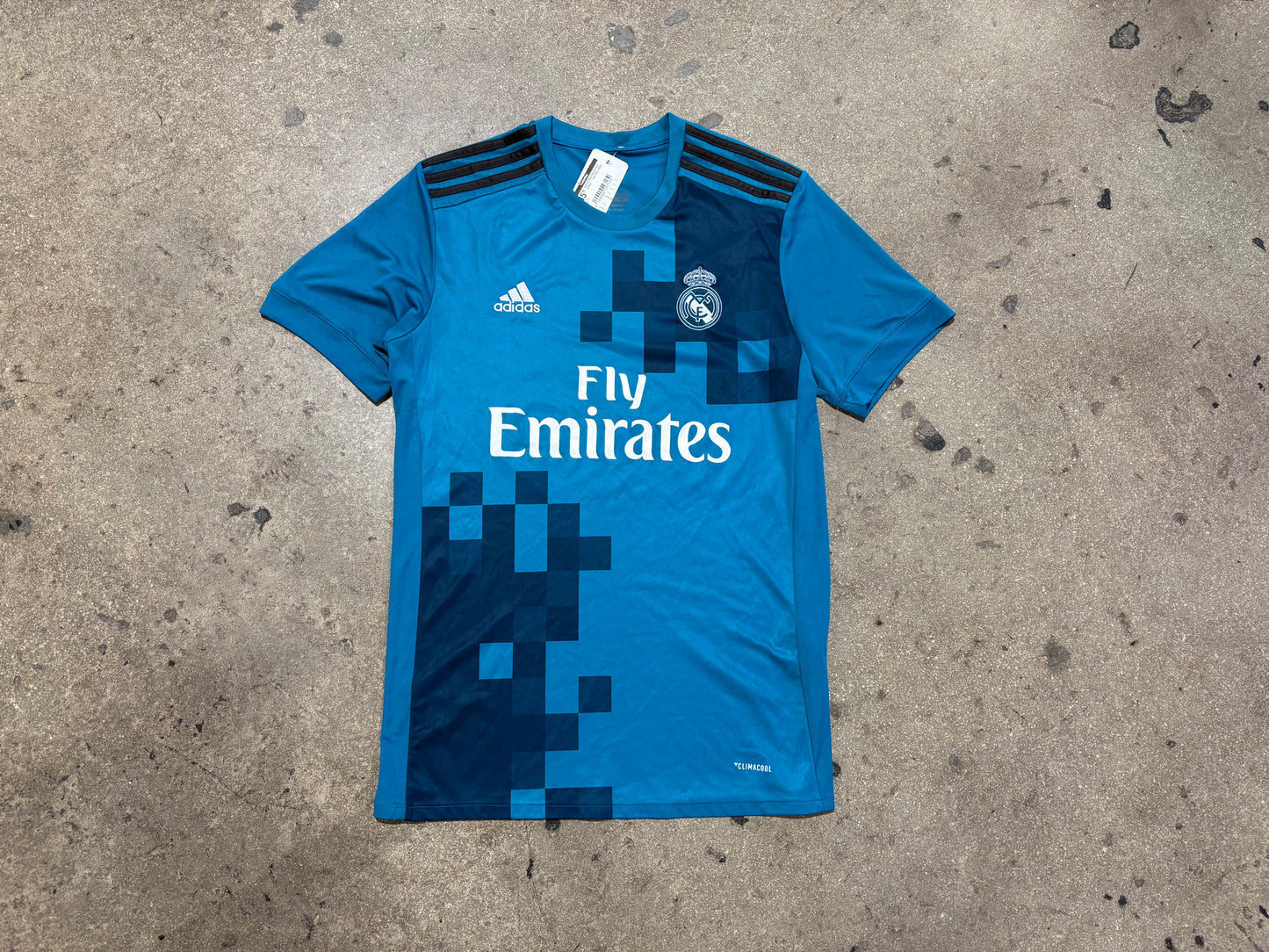 Adidas Real Madrid Isco Jersey - Teal Size Large