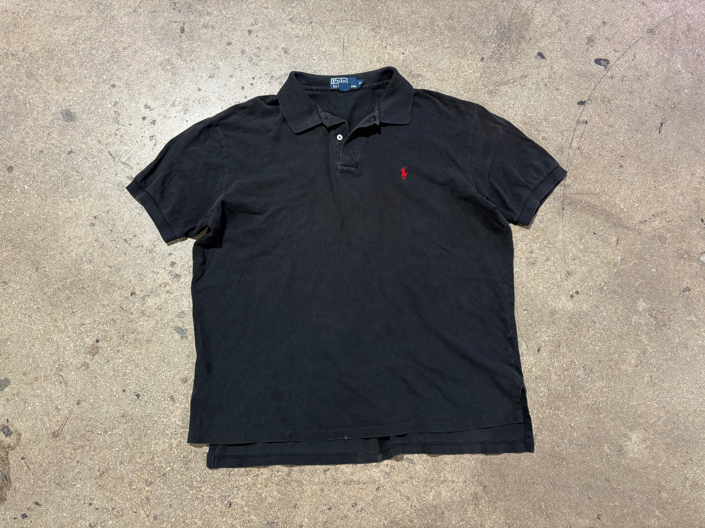 Polo Ralph Lauren Polo Shirt - Black /Red Size XL