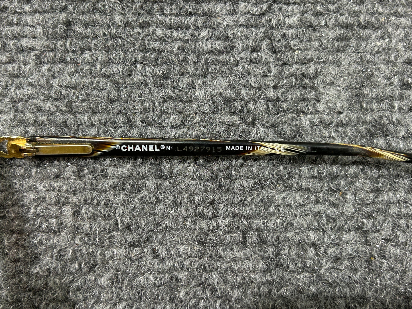 Chanel Rimless Sunglasses - Pink/Gold