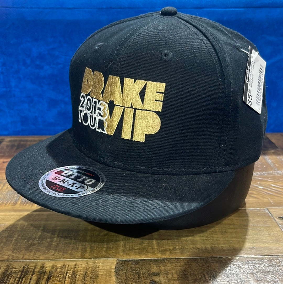 2013 Drake VIP Tour Snapback - Black