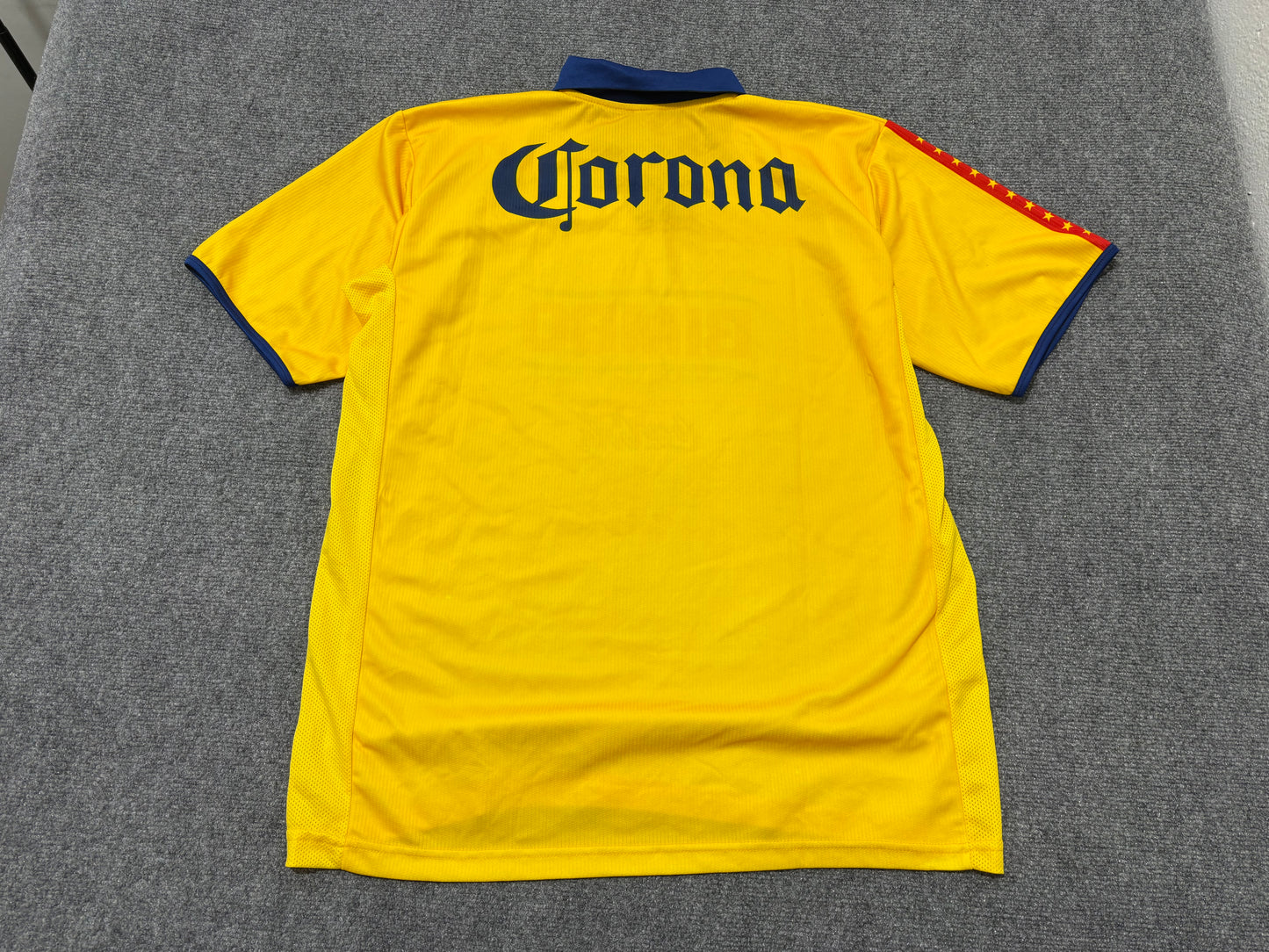 Boot Club America Bimbo Corona Soccer Jersey - Yellow Size Large