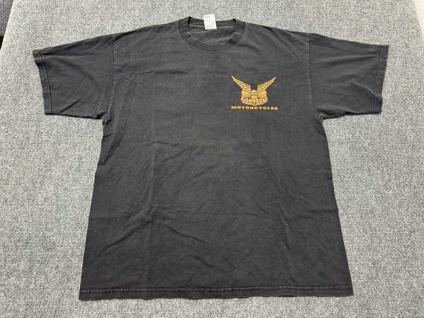 1998 Big Johnson If You Can Read This The Bitch Just passed Your Ass Tee - Black size XL
