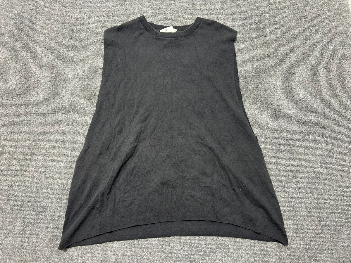 2010 WHO LET THE HOGS OUT Bike Week Cutoff Tee - Black Size XL