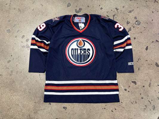 CCM Edmonton Oilers Weight #39 Authentic Jersey Size Large