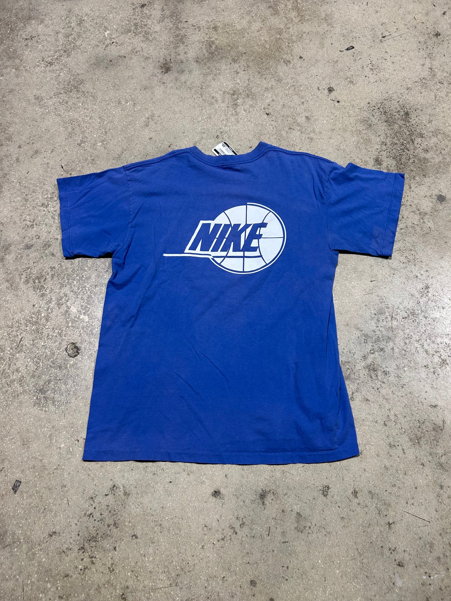 Nike Duke University Basketball Tee - Light Blue Size XL