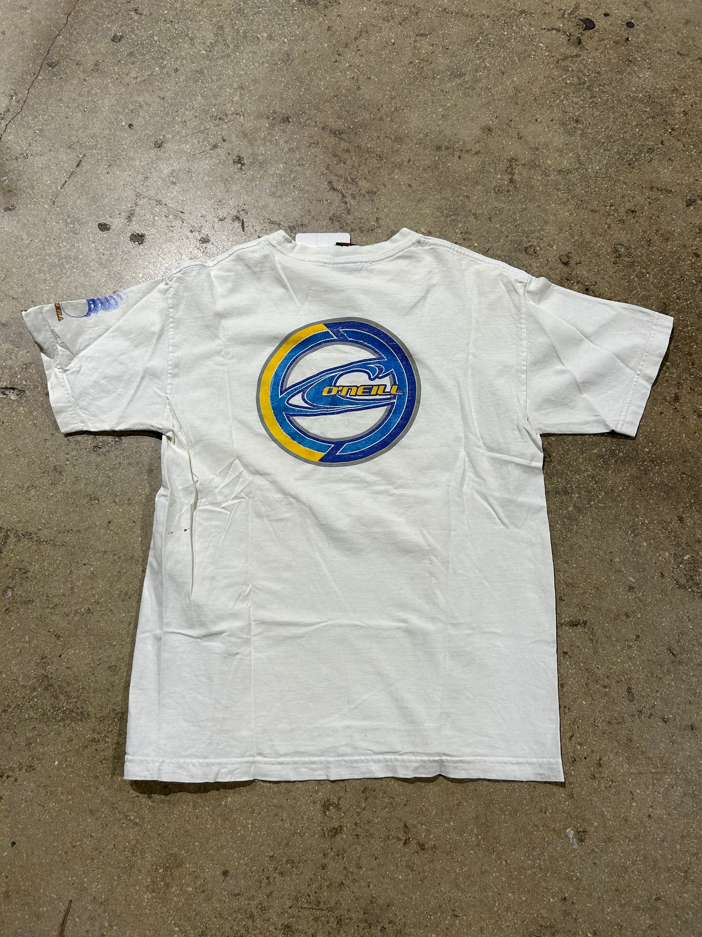 Double Sided O'Neill Tee - White Size Medium