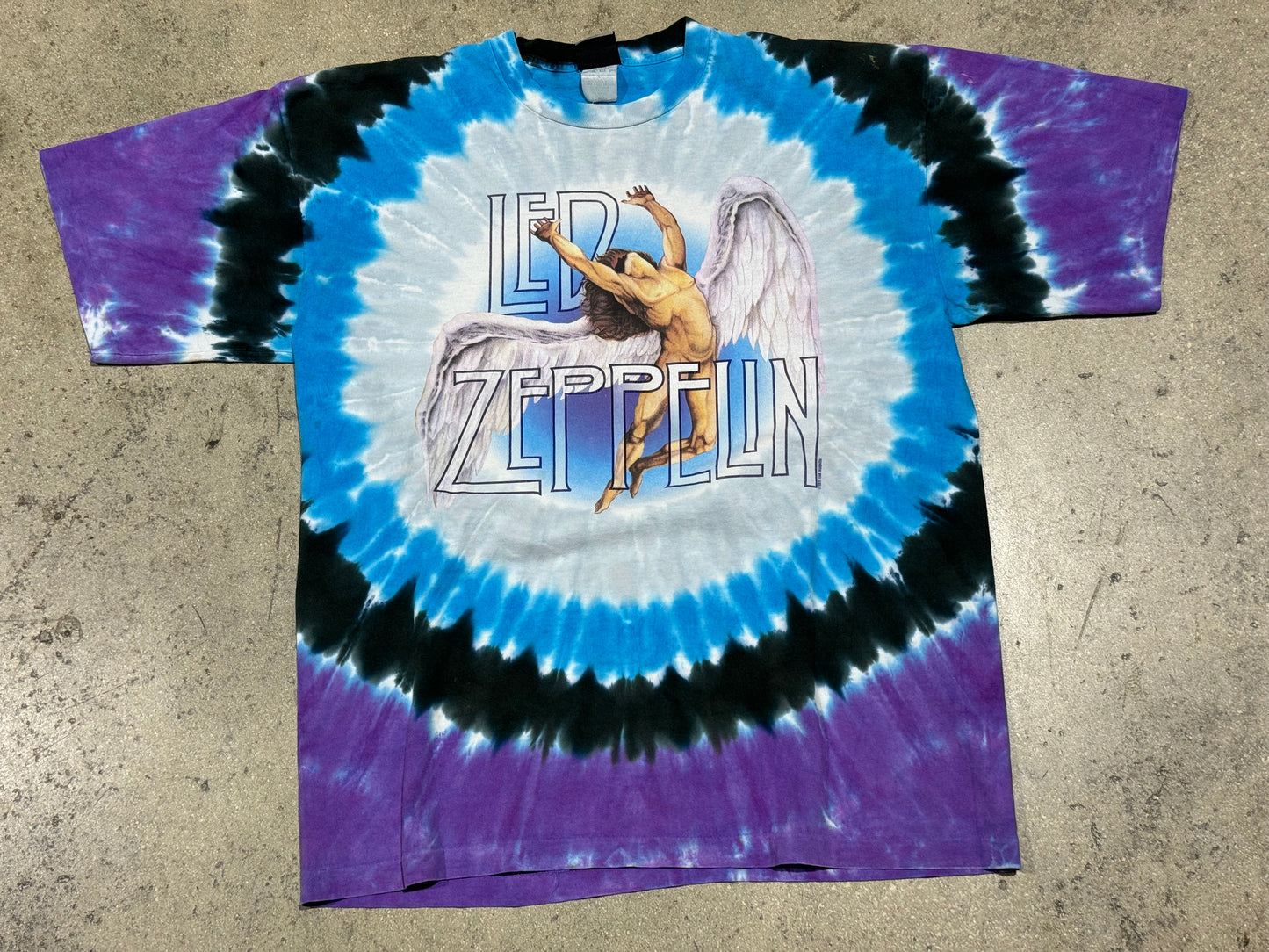 Led Zeppelin Tie Dye Tee Size XL