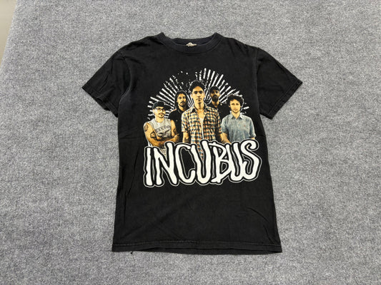 2009 Incubus Tour Tee - Black Size Small