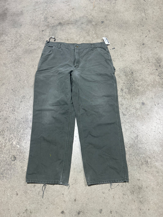 Carhartt Carpenter Pants - Olive Size 40x30
