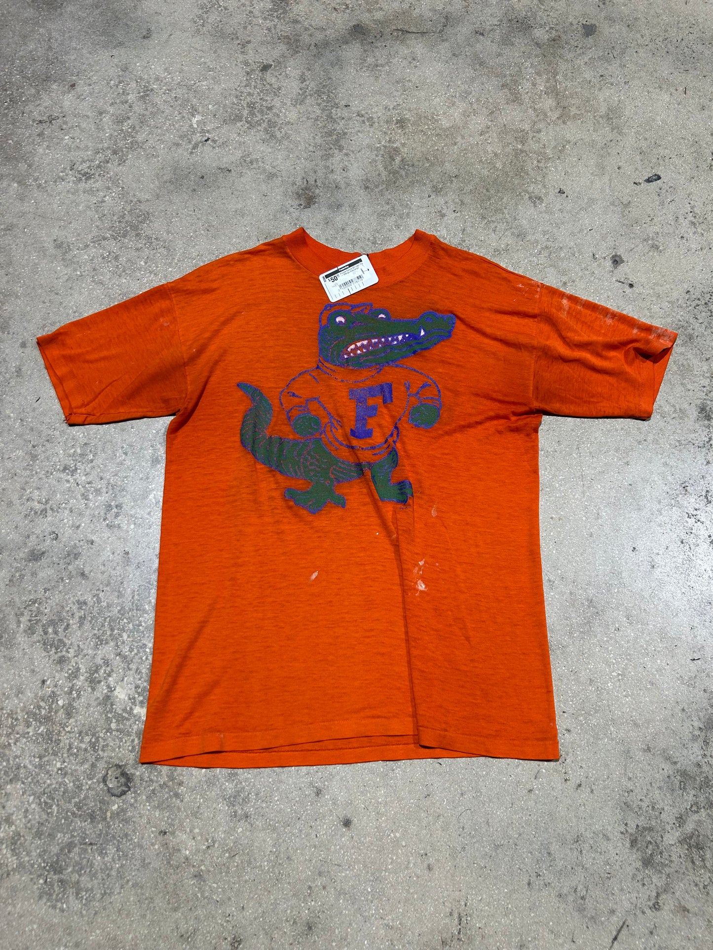 Florida Gators OG Logo Tee - Orange Size Large