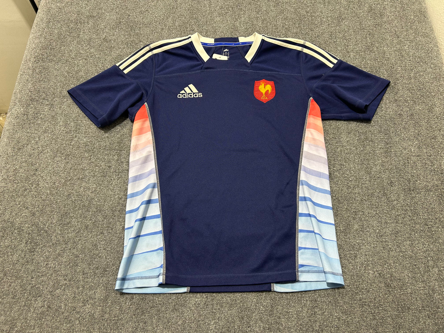 France National Rugby Team Jersey - Navy/Multi Size Large