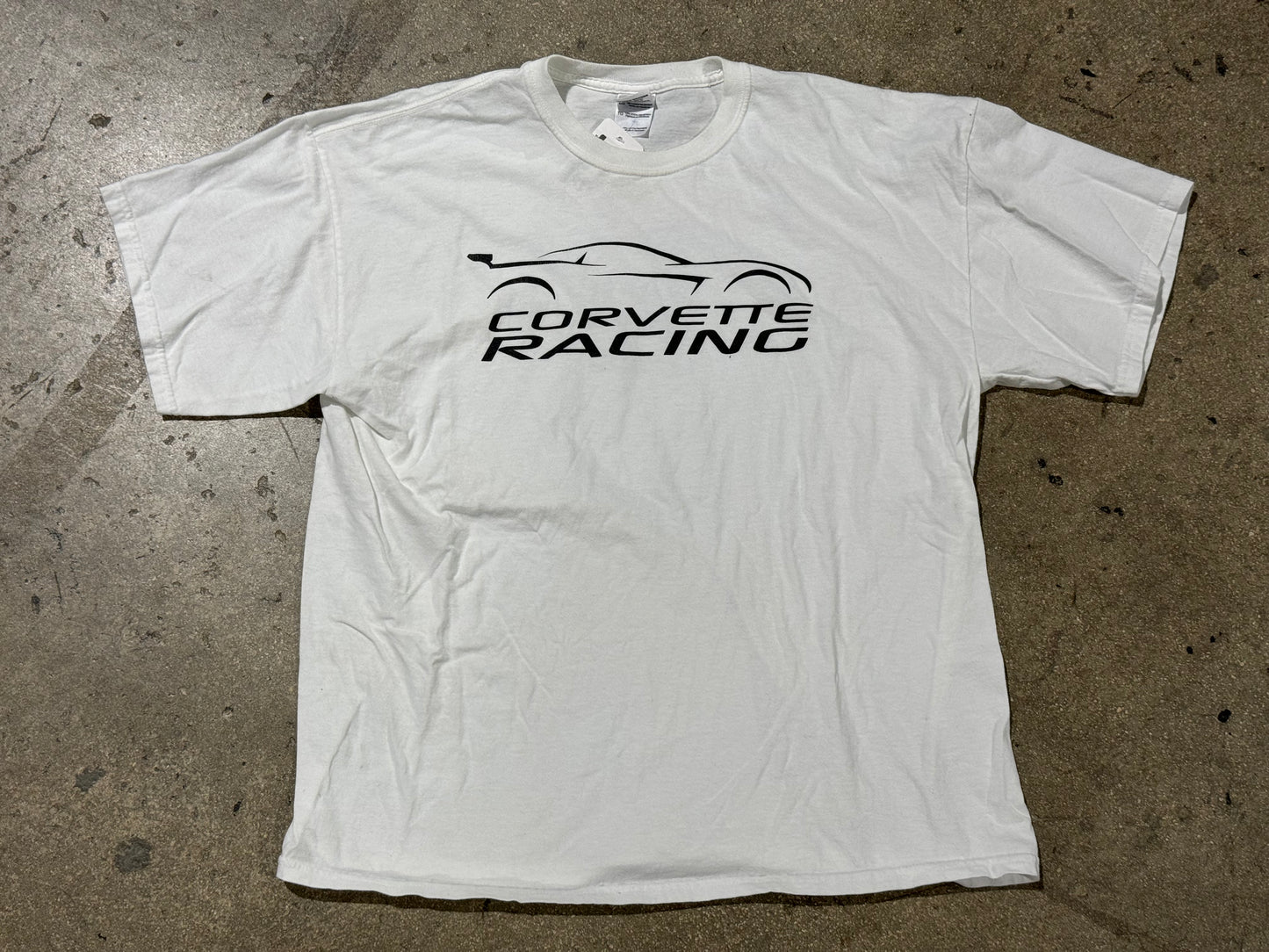 Corvette Racing Ree - White Size XL