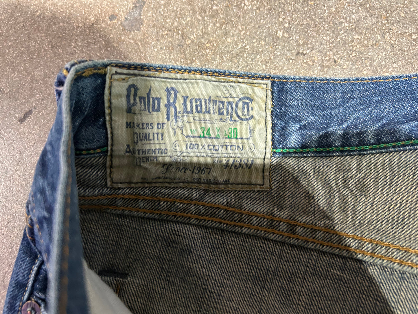 Polo Ralph Lauren Jeans  - Blue size 34x30